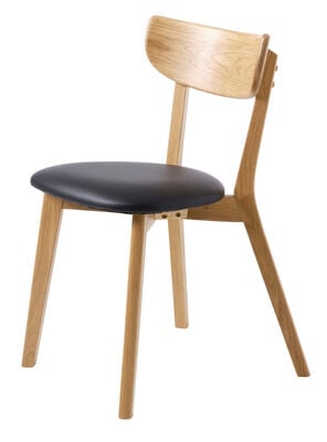 Kaunas tuoli tammi/ musta PU